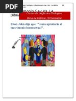 Matrimonio Gay vs La Biblia