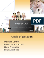 Rubber Dam: Presented By: Cheng Yung Yew P11132