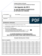 Concurso Público para Juiz do Tribunal de Justiça do Paraná