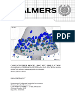 Cone Crusher Modelling and Simulation