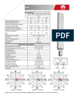 DX-806-960-65-15i-F DX-1710-2170-65-18i-R: Electrical Properties