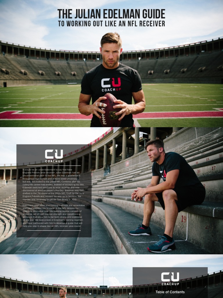 Train Like Julian Edelman: Workout Guide | PDF | Track And Field ...