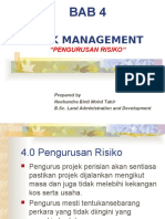 Bab 4 - Pengurusan Risiko