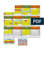 2016 Homeschool CS2 Academic Calendar