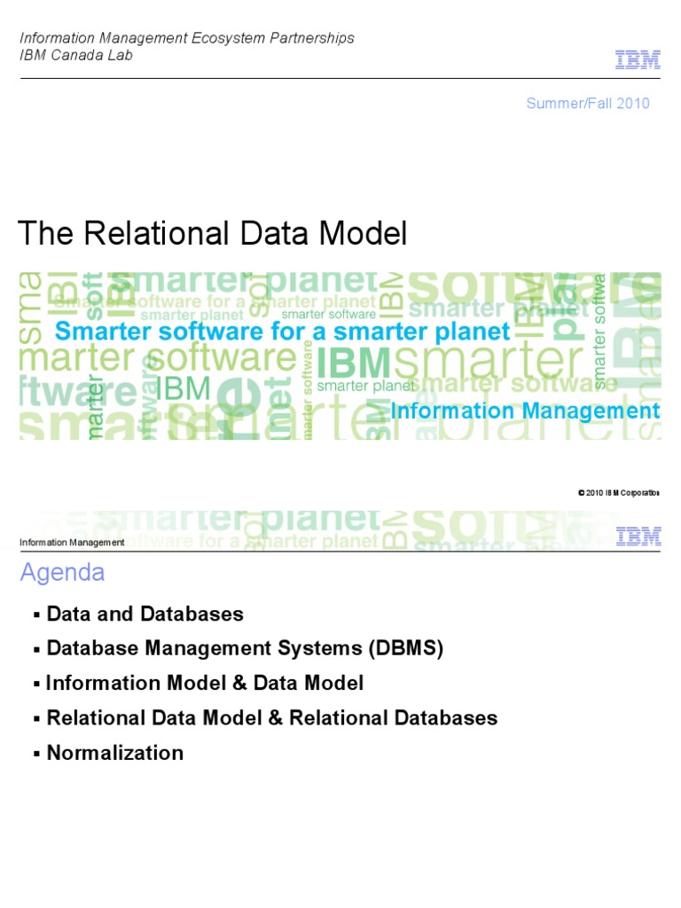 1.1 - Relational Data Model - Odp | PDF | Relational Model | Relational ...
