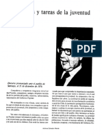 Salvador Allende: Misiones y Tareas de La Juventud 1970