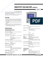 Thermal Conductivity Gas Analyzer