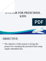 Etutor For Preschool Kids