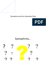 FULL VERSION Epinephrine and The Adrenaline Rush Presentation