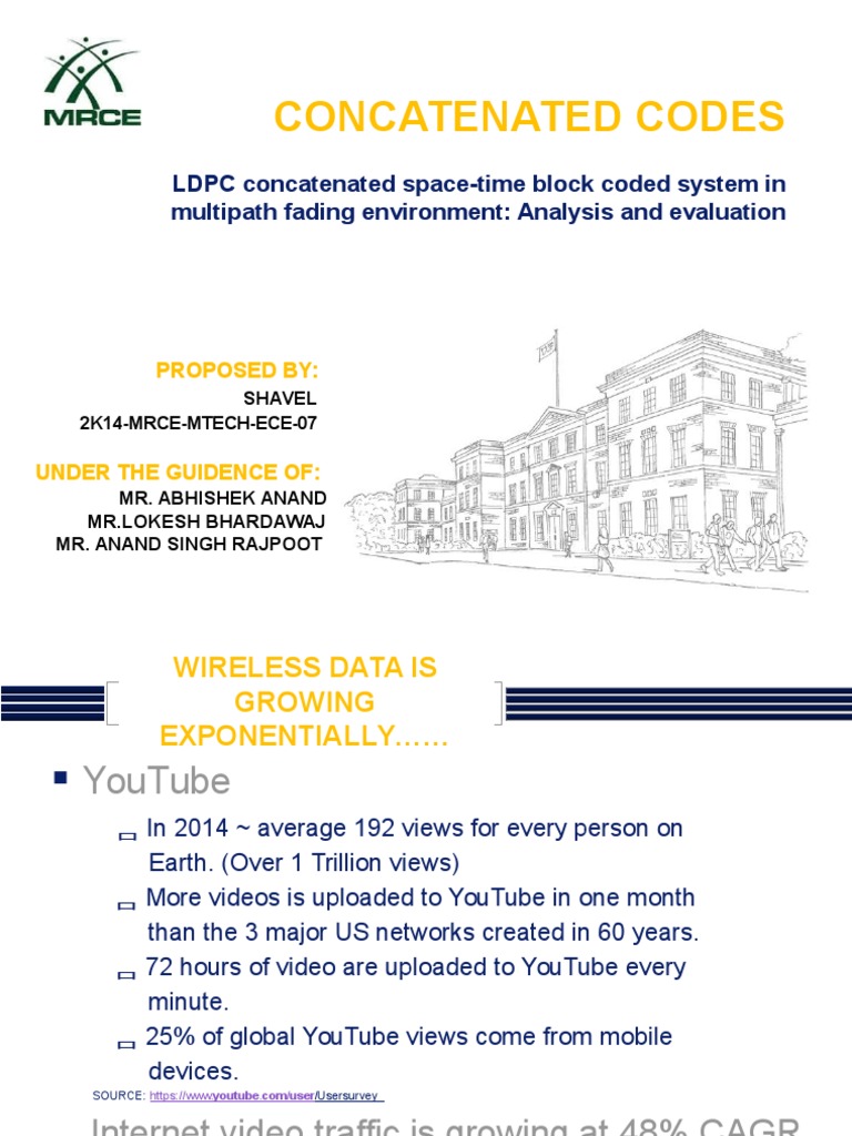 Concatenated Codes | PDF | Low Density Parity Check Code | Signal ...