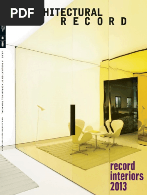 Architectural Record 2013 09 Mail Manhattan
