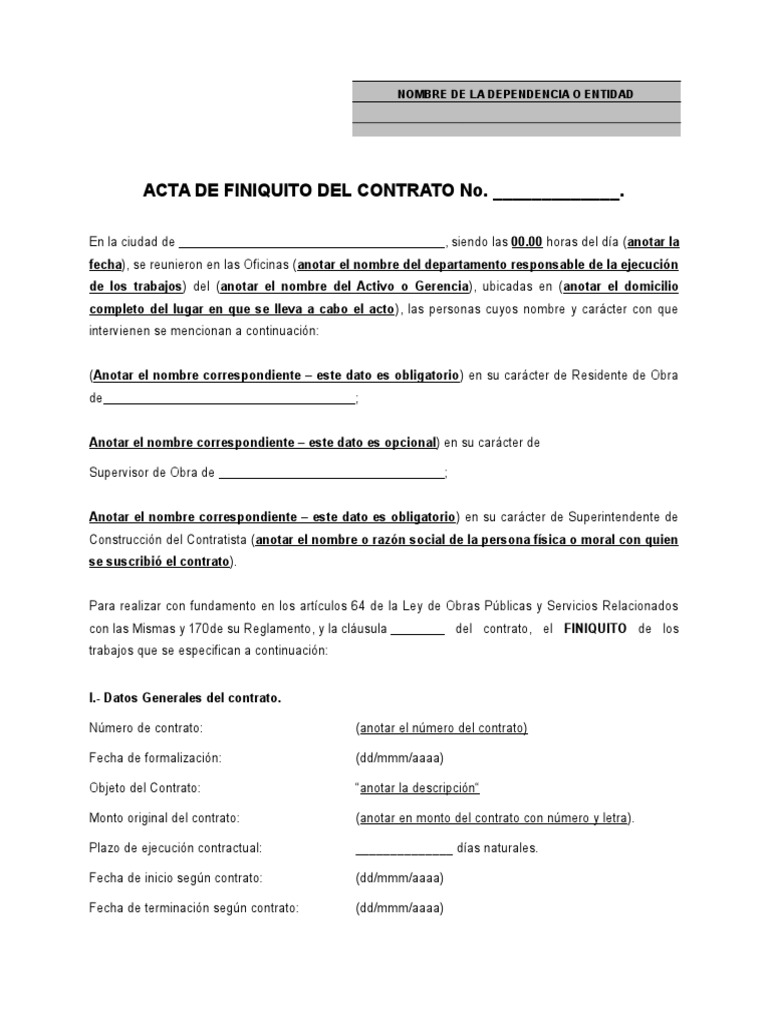 Finiquito Pagos Liquidaci n