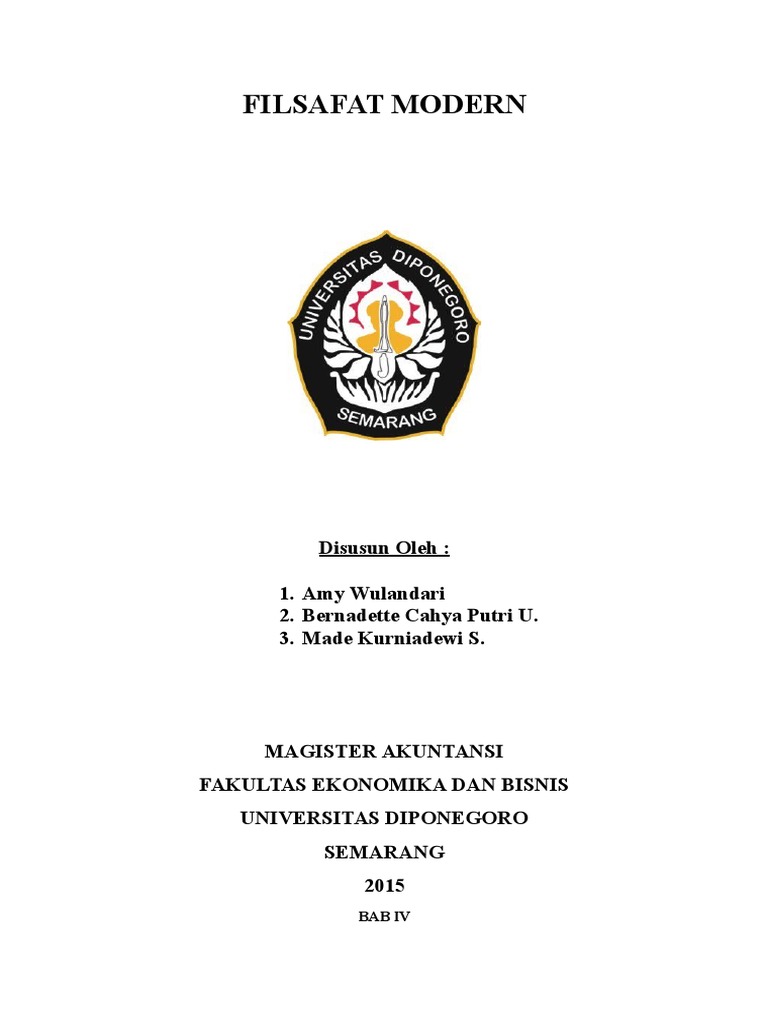 Filsafat Modern   Filsafat Modern