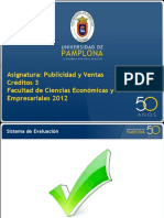 Publicidad Primera Clase 2012