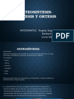 Osteosintesis- Protesis y Ortesis