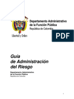 Guia Administracion Del Riesgo - Dafp