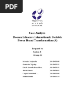 B2B - Group 3 - Case 3 Analysis