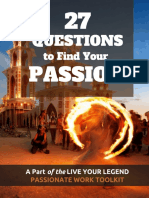 27 Questions To Find Your Passion PDF