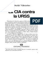 La CIA Contra La URSS