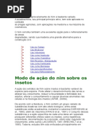 O Potencial de Aproveitamento Do Nim é Bastante Variado