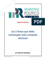  Reporte Los 5 Elementos Del Marketing Politico Melanie Rodriguez