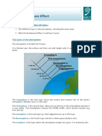 Lesson Plan Greenhouse Effect