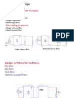 Filter Presentation L, LC, C