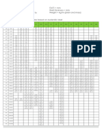 PIPE SCHEDULE