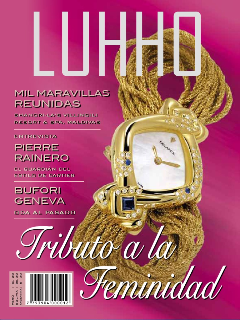 Revista Luhho Sexta Edicion, PDF, Perfume