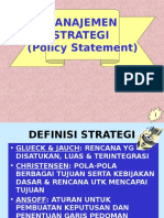 The Five Tasks of Strategic Management