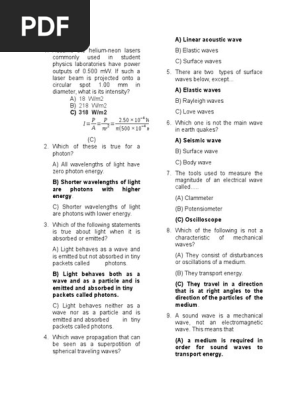 Kumpulan Soal Waves Wavelength