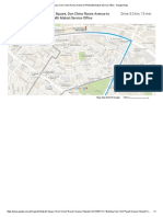 Drive 3.0 KM, 15 Min Makati Square, Don Chino Roces Avenue To Philhealth Makati Service Office