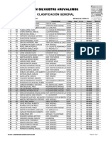 Clasificacion General