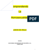 Comprendiendo La Homosexualidad-jokin de Irala