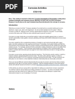 Rusting Worksheet | PDF | Rust | Galvanization