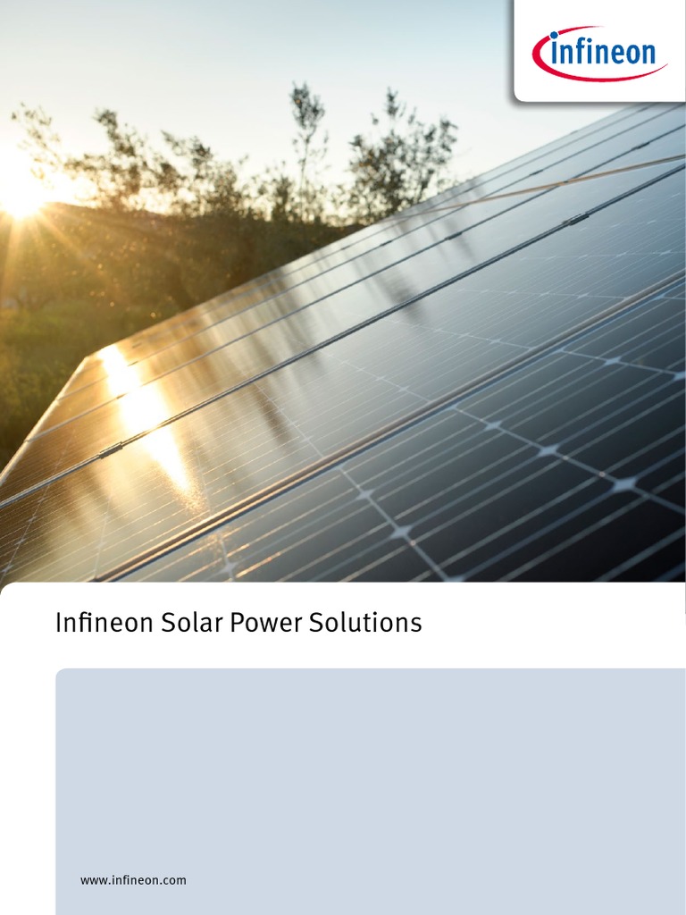 Infineon-ApplicationBrochure Solutions For Solar Energy Systems-ABR-V01 ...