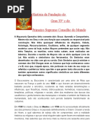 RITO Escoces - Historia Da Fundacao Do G33