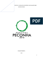 Regulamento - Festival Peconha 2016