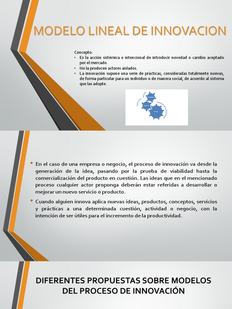 6.modelos de Innovación | PDF | Innovación | Investigación y desarrollo