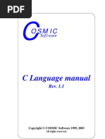 c language