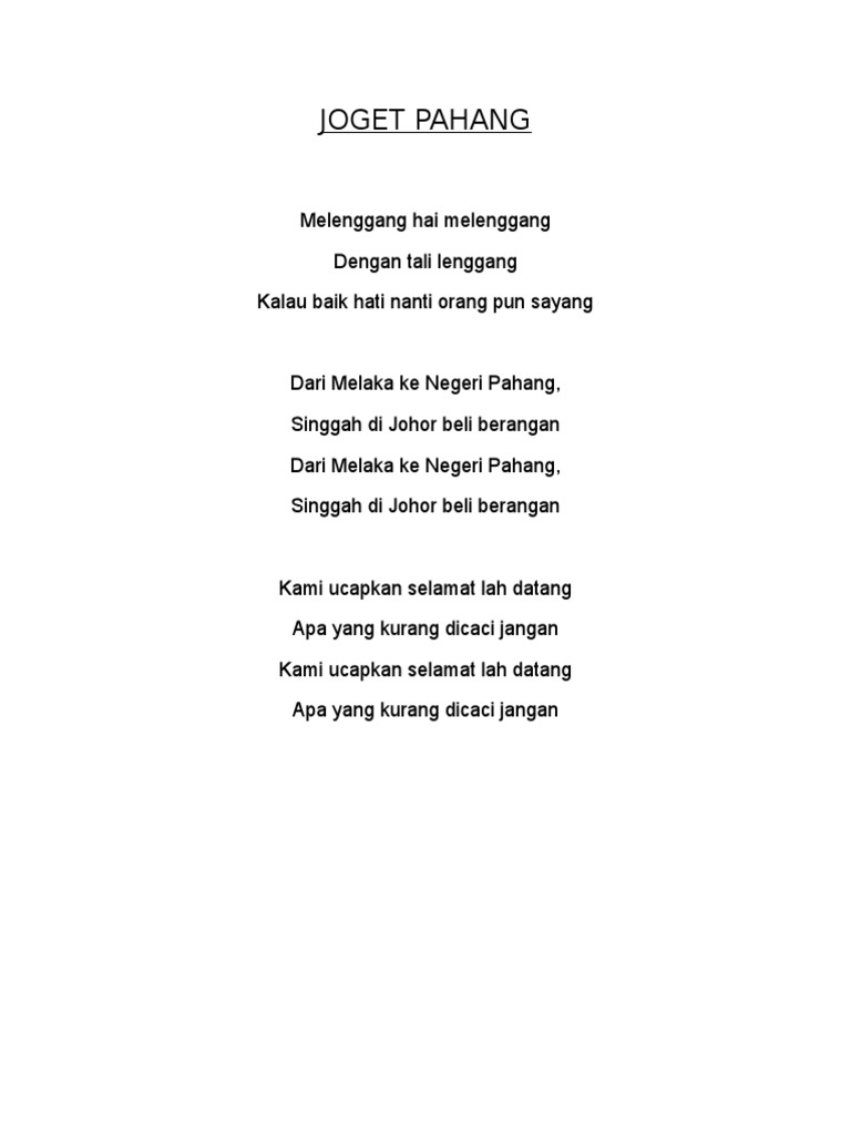 Joget Pahang