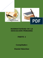 Normas Educativas Perú Parte 2