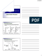 CE 632 Earth Pressure Handout