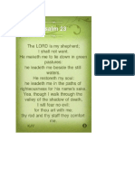 psalm 23GSGS