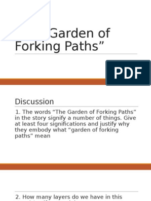 Lit13 The Garden Of Forking Paths