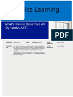 Dynamics Learning Portal: What's New in Dynamics AX (Dynamics AX7)