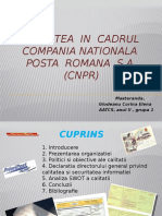 CNPR - Calitate - Glodeanu Corina
