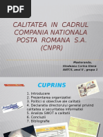 CNPR - Calitate - Glodeanu Corina