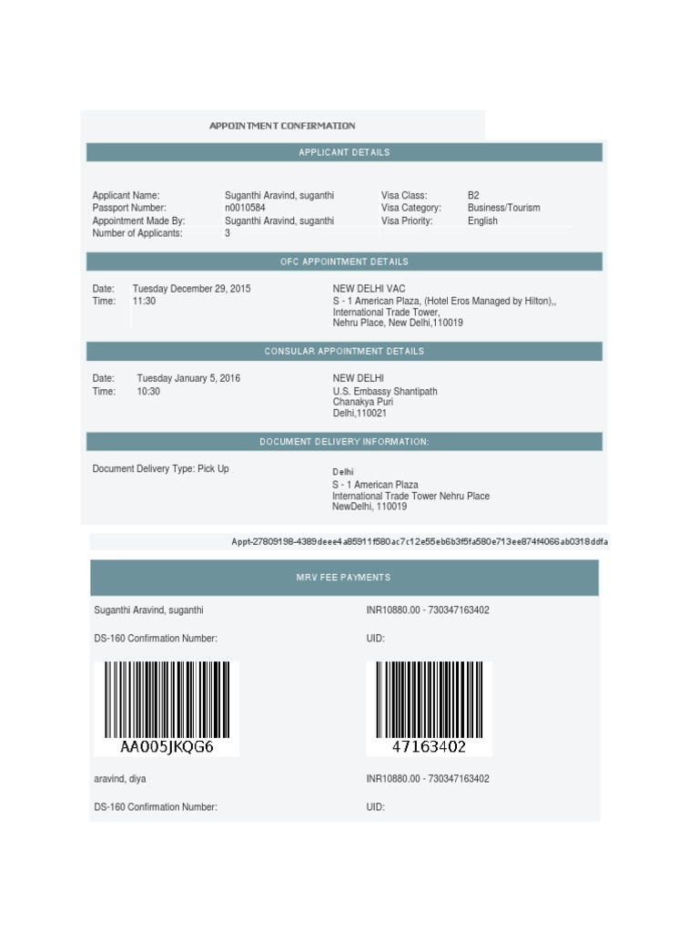 appointment-confirmation-us-vis-travel-visa-usb-flash-drive