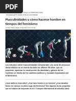 Masculinidades o Cómo Hacerse Hombre en Tiempos Del Feminismo « Diario y Radio Uchile